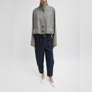 Tibi Indigo Denim Earl Jean